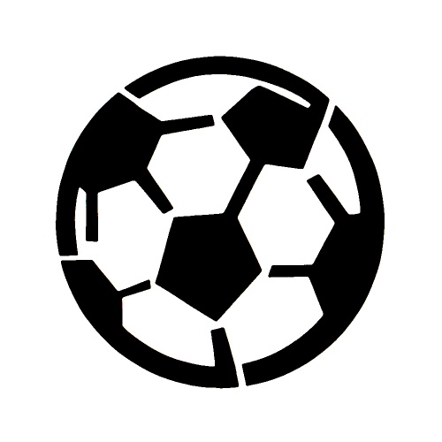 Soccer Ball - tetovací šablonka