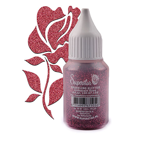 Sparkling Glitter iridescent rose 10g